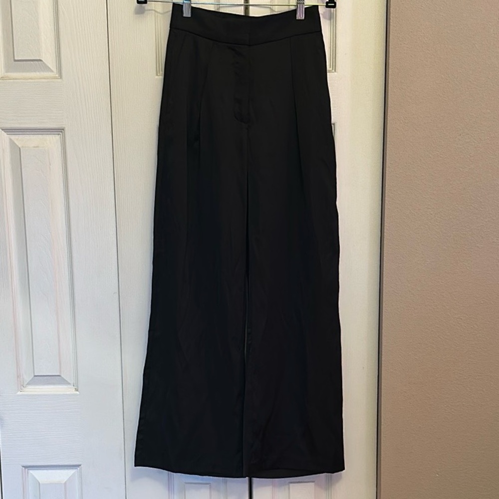 Abercrombie and Fitch Tailored Satin Pants